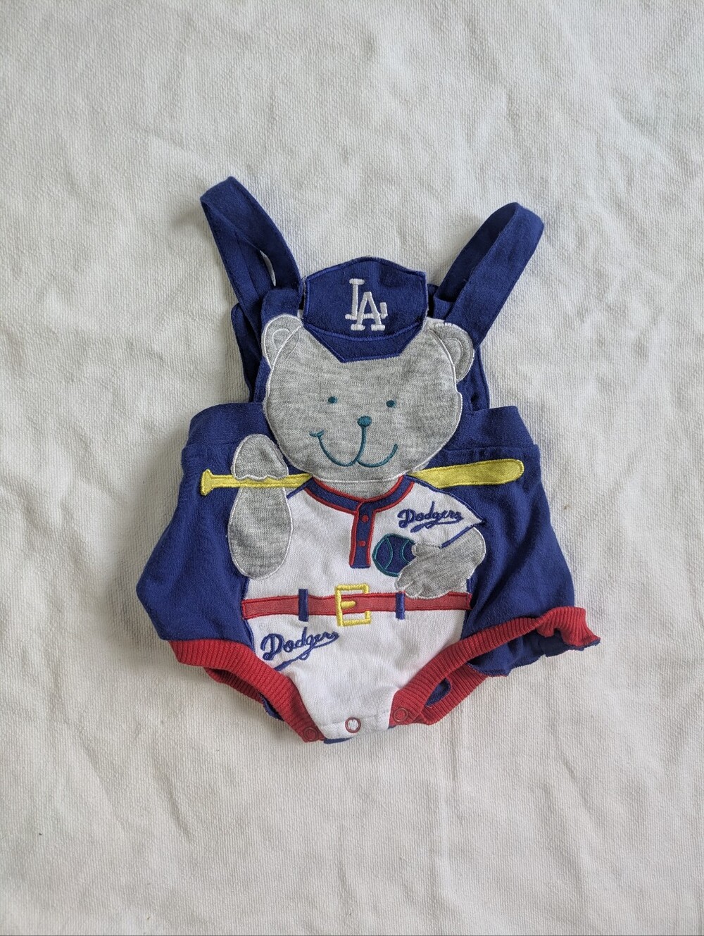 LA Dodgers One Piece Romper 12 Mo